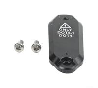 Kit de cache-frein en aluminium noir pour SRAM pour DB5 pour RSC RE Noir | Compatible avec Sram pour DB5, Guide pour R, RE, pour RSC, série Code, empêche l'entrée de poussière, facile à installer