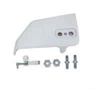 Kit de cache-pignon de chaîne avec tendeur pour tronçonneuse Stihl-MS170 MS180 MS210 MS230 MS250 017 018 021 023 025 Couvercle d'embrayage de rechange avec écrou de réglage et goujon