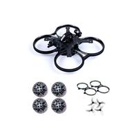 Kit de Cadre Cineon C25 avec Protections 2.5 Pouces Compatible avec Moteur sans balais C145 Compatible Cinewhoop Compatible avec Le Tournage cinématographique et Freestyle(Full Pack -Gray Gua)