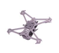 Kit de Cadre Cure-Dents Herbie 112 65 mm 2,5 Pouces for Drone RC FPV Racing Quadcopter Freestyle Fit 1103 1104 1206 Moteur sans balais(Frame Free Grey Prop)