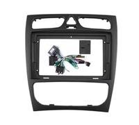 Kit De Cadre D'autoradio 2 DIN pour Tableau Bord pour Mercedes Classe C W203 CLK W209 G W463 pour Vito pour Viano W639(Frame an Cord)