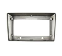 Kit De Cadre D'autoradio Adaptateur De Câble De Façade pour Hyundai H-1 pour Starex I800 pour ILoad pour IMax MENSUNUBNM(Silver Frame)