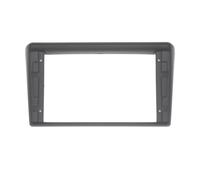 Kit De Cadre D'autoradio Android Support Console Centrale Stéréo Garniture Façade Plaque Frontale pour Toyota pour Avensis 2002-2008 WEFOLCC(Black,Fascia and Cable)