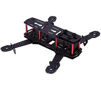 Kit De Cadre De Bourdon Avec Vis,2types X-Structure 250mm Kit De Cadre De Bourdon Quadricoptère Rc Accessoire Pour Drone De Course Fpv Qav250 / Mini Drone Fpv À 4 Essieux(Fibre De Carbone)
