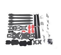 Kit de Cadre de quadrirotor en Fiber de Carbone, Version HD HD5 HD7 HD8 HD9, Compatible avec FPV RC Racing Freestyle, caractéristiques Bras de 5.5mm(8inch with Accessory)