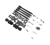 Kit de Cadre de quadrirotor en Fiber de Carbone, Version HD HD5 HD7 HD8 HD9, Compatible avec FPV RC Racing Freestyle, caractéristiques Bras de 5.5mm(9inch No Accessory)