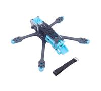 Kit De Cadre En Carbone MARK5 DC, Empattement 5 Pouces, Bras 5mm for Unité O3 25V UAV, Composant Révision Structurelle La Cellule, 1 Pièce(D digital blue)