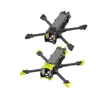 Kit de Cadre Freestyle for Drone FPV RC, Compatible avec l'unité aérienne DJI O3 O4, for la Construction de quadricoptères de Course(VX3 Frame Black)