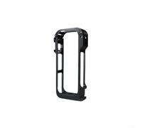 Kit de cage de cadre en aluminium pour Insta360 X4 Air, cadre d'extension de protection en alliage d'aluminium, cadre d'extension en métal pour caméra d'action, noir ou blanc (noir)
