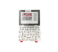 Kit de cales complet Hot Cams 7,48 mm HCSHIM01 pour motos tout-terrain Honda CRF, Kawasaki KX, Suzuki RMZ, Yamaha WR, YZ