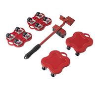 Toolcraft Patins rouleurs pour transport de meubles TO-7753734 – Charge max 400 kg – Blanc