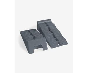 Kit de cales Fiamma Level Up + sac Level Bag gris noir