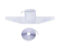 Kit de Calfeutrage Fenêtre pour Climatisation, Kit De Ventilation Mobile Pour Fenêtre De Climatiseur, D'Échange D'Air Pour Pièce Dortoir Sécheuse