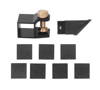 Kit de calibrage pour scie à queue d’aronde avec 8 modules, gabarit manuel à angle droit de 90° pour la réalisation de joints à queue d’aronde en menuiserie et en ébénisterie,