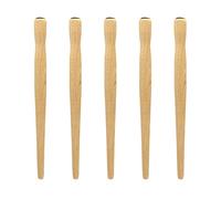 Kit de calligraphie avec 5 poignées, 5 plumes en bois, support cadeau oblique et droit