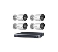 Kit de caméra IP 4x caméra Bullet Lite série 6MP NVR 8xChannel POE- disque dur 2 To Max 8x caméra