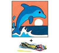 Kit de canevas pour enfant Seg de Paris motif dauphin océan G
