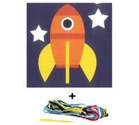 Kit de canevas pour enfant Seg de Paris motif fusée