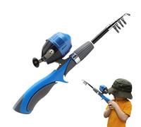 Kit de Canne à Pêche pour Débutant | Ensemble de Jouet avec Équipement Anti-Dérapant,Canne à Pêche Rétractable | pour Débutants Fille Pâques Anniversaire Jour des Noël Nouvel an Intérieur