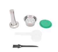 KIT DE CAPSULE DE CAFÉ RÉUTILISABLE EN ACIER INOXYDABLE POUR UNE EXPÉRIENCE DE BRASSAGE PERSONNALISÉE