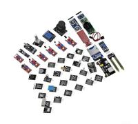 Kit de capteur Arduino 45 modules composants PCB pour Arduino | Composants en matériau PCB, interfaces standardisées, signal anti-interférence, pour une utilisation répétée