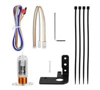 Kit de capteur de nivellement automatique pour imprimante 3D avec supports métalliques, vis, fils de connexion et attaches de gestion des câbles pour une meilleure performance de nivellement du lit