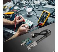 Kit de capteur de pH pour Arduino - Plage de détection pH 0-14, sonde d'électrode BNC et module d'étalonnage, 220 × 90 × 30 mm, entrée 5 V DC, compatible (PH KIT)