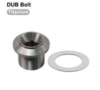 Kit De Capuchon De Bras De Manivelle Pour Vélo,Couvercle De Manivelle Dub,2,2 Auto-Extracteur,M18,M30,Sram Nx,Gx,Force,Xx1,Pièce De Rechange - Type Dub Bolt Titanium
