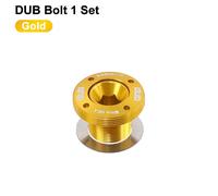 Kit De Capuchon De Bras De Manivelle Pour Vélo,Couvercle De Manivelle Dub,2,2 Auto-Extracteur,M18,M30,Sram Nx,Gx,Force,Xx1,Pièce De Rechange - Type Dub Bolt 1set Gold