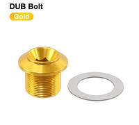 Kit De Capuchon De Bras De Manivelle Pour Vélo,Couvercle De Manivelle Dub,2,2 Auto-Extracteur,M18,M30,Sram Nx,Gx,Force,Xx1,Pièce De Rechange - Type Dub Bolt Gold