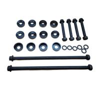 Kit de capuchons de couvercle de rondelle d'écrous de boulons de bras A supérieur et inférieur Compatible avec YFM700 2006-2022