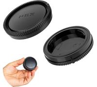 Kit De Capuchons D'Objectif, 1 X Capuchon De Boîtier Et 1 X Capuchon D'Objectif Arrière, Compatible Avec Sony E Mount System, Pour Tous Les Sony A Nex-Modèles Avec E-Mount Capuchon[GOP6255822]