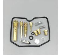 Kit de carburador Kit De Réparation Carburateur pour Kawasaki KLR250 (1987-2005) : Pièces Détachées, Membrane, Flotteur Et Pointeau Remplacement pour Carburateurs(Ensemble 3)