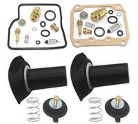 Kit de carburador Kit De Réparation Carburateur Pour Suzuki VS1400 VS800 VS800GL VZ800 VZ 800 VS 1400 Pièces Diaphragme Plongeur À Flotteur Remplacement pour Carburateurs(ENSEMBLE 3)