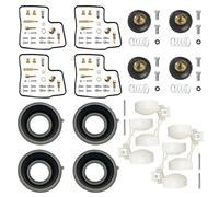 Kit de carburador Kit De Réparation Carburateur pour VF 700C Magna V45 VF700C 1984-1985-1986, Kits Pièces Diaphragme, Flotteur Et Aircut Remplacement pour Carburateurs(Ensemble 1)