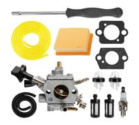 Kit de carburateur 4283-120-0601 pour souffleur de feuilles STIHL BR800 BR800X BR800CE, ensemble de carburateur BR800 avec bougie d'allumage, ampoule d'amorçage et filtre à carburant