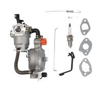 Kit de carburateur à double carburant pour conversion de générateur à essence sur gaz liquide et gaz naturel, compatible avec Honda pour Gx160 pour moteurs Gx200 170F, régulateur de mélange de gaz en