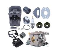 Kit de carburateur à Piston et Cylindre de 40 mm for tronçonneuses 142, 141, 137, 136, 41, 530069941, 530071987, 530019172, 530035482, 530029811