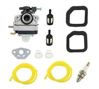 Kit de carburateur adapté for Ryobi RBC254SESO débroussailleuse RLT254CDSO RLT254CSEON RLT254SDSO débroussailleuse RPP254JO sécateur for Homelite Carburateur tondeuse
