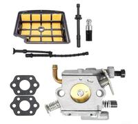 Kit de carburateur C1Q-S126B pour tronçonneuses MS200 MS200T 020T 020 avec filtre à air, joints de collecteur de carburant en métal et plastique de rechange pour équipement électrique extérieur