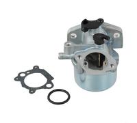 Kit de carburateur compatible avec 799866 796707 794304 | Remplacement en métal avec joint et joint torique pour réparation de moteur de tondeuse à gazon | Finition argentée