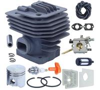 Kit de carburateur de piston de cylindre de 35 mm pour STIHL FS160 FS90 FS220 FS280 MS180 avec kit de filtre à carburant à air