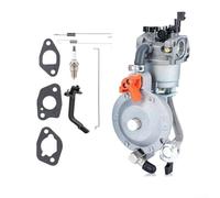 Kit de carburateur double carburant pour conversion de gaz naturel GPL | Compatible avec les générateurs Honda GX160 pour GX200 | Adaptateur en métal propane pour équipement d'alimentation portable