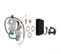 Kit de carburateur double carburant pour conversion GPL/gaz naturel, compatible avec les générateurs de 4,5 kW à 10 kW de pour champion, pour Honda pour gx390, pour Predator & All Power, métal