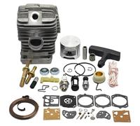Kit de carburateur et piston de cylindre 47 mm for tronçonneuse St-ihl MS290 MS310 029 MS390 039 MS 290 310 390, écrou de goujon, corde de démarrage, pièces de réparation remplacement (pièces)