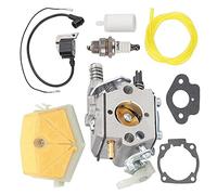Kit de carburateur for Husqvarna 50 51 55 61 254 257 262 266 268 272 tronçonneuse for Walbro WT-170-1 WT-170 remplacer 503 28 15 04 performance