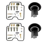 Kit de Carburateur Kit De Réparation Carburateur pour Suzuki GS-E 500 GS GS500 GSE500 2001-2011, avec Diaphragme À Flotteur Carburetor réparation Rebuild(Ensemble 4)