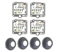 Kit de Carburateur Kit De Réparation Carburateur pour Yamaha XJ 900F 900 F XJ900F 58L XJ900 1986-1990, Joint Pointeau, Vis d'air avec Flotteur Carburetor réparation Rebuild(Ensemble 3)