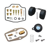 Kit de Carburateur Kit De Réparation Carburateur pour Yamaha XTE 600 XT600E XT600EA 1990-2000, Kit, Soupape Coupure d'air Et Flotteur Carburetor réparation Rebuild(Ensemble 1)