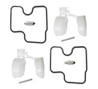 Kit de Carburateur Kit De Réparation De Carburateur pour Moto pour 125 Varadero XL125V XL125 125cc, Pièces De Rechange pour Carburateur Carburetor réparation Rebuild(Ensemble 4)